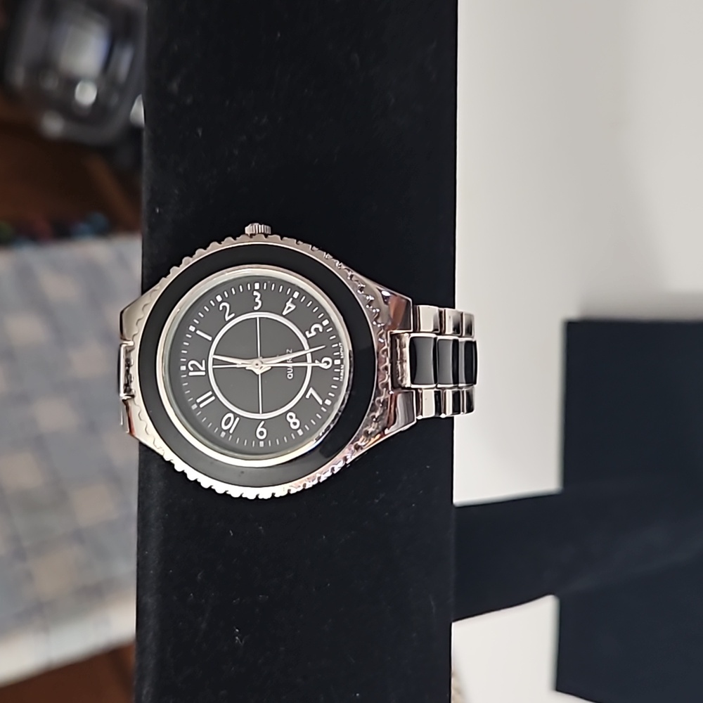Black & Silver Watch